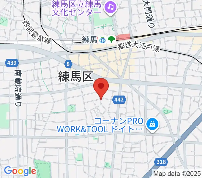 スタジオHappyBoxの地図