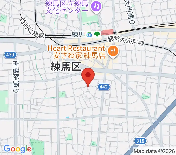 スタジオHappyBoxの地図