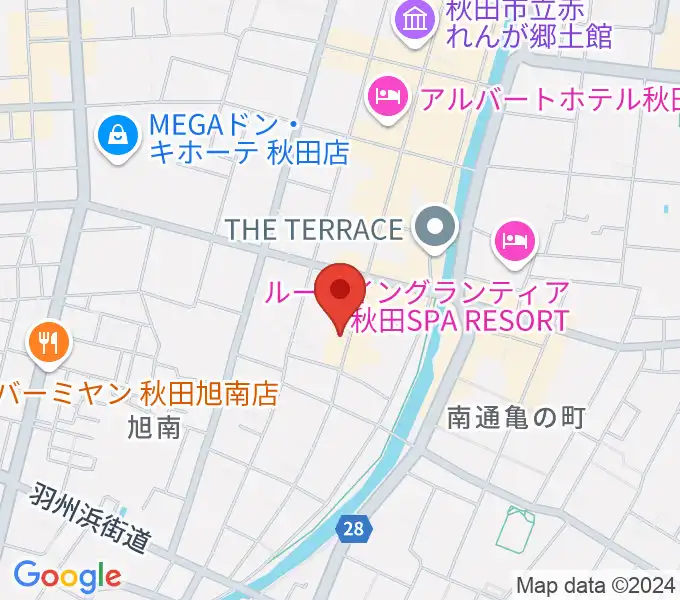 K-studioの地図