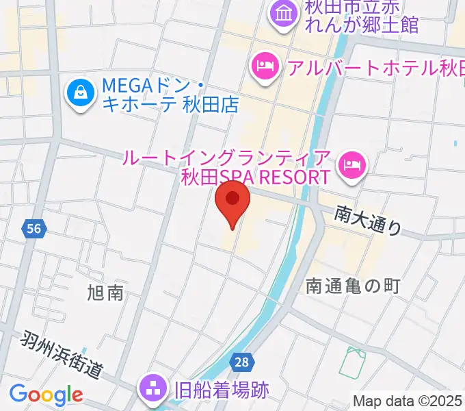 K-studioの地図
