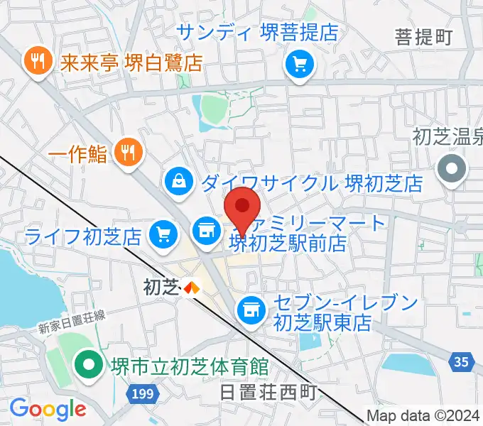 堺グランドピアノサロン 風の音の地図