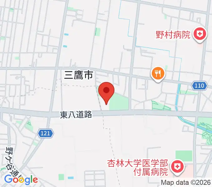 SUBARU総合スポーツセンターの地図