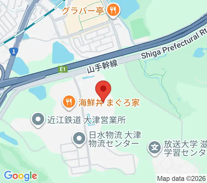 木下カンセーアイスアリーナの地図