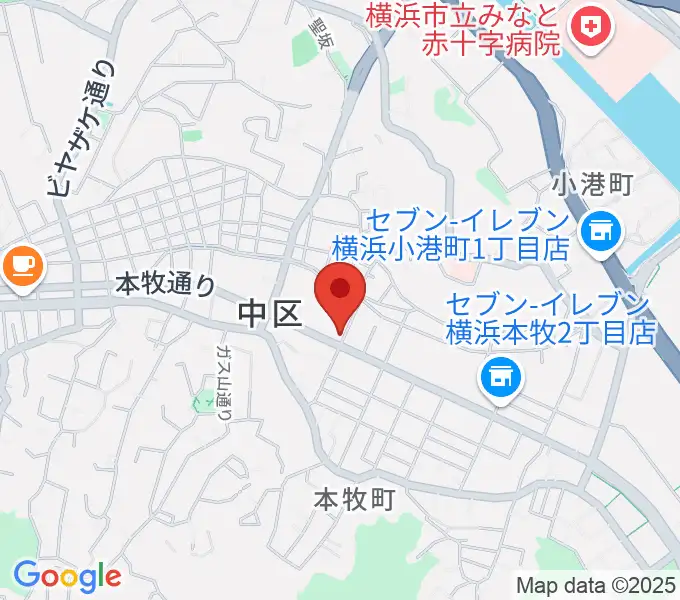 マリンFMの地図