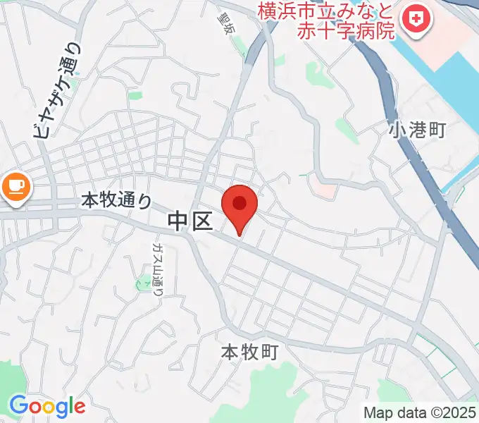 マリンFMの地図