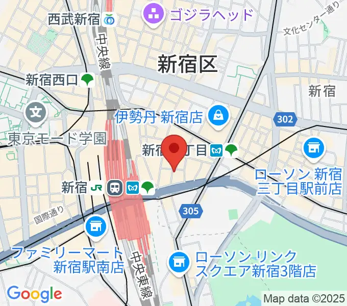K’s cinemaの地図