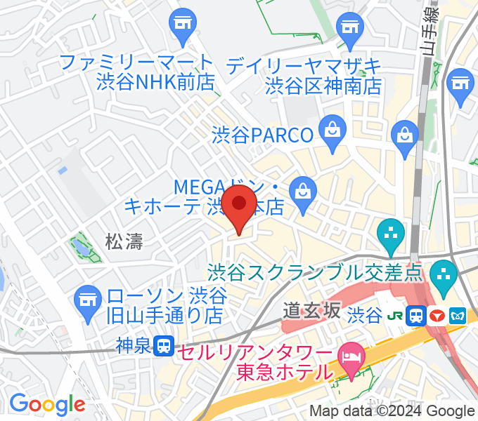 渋谷DAIAの場所