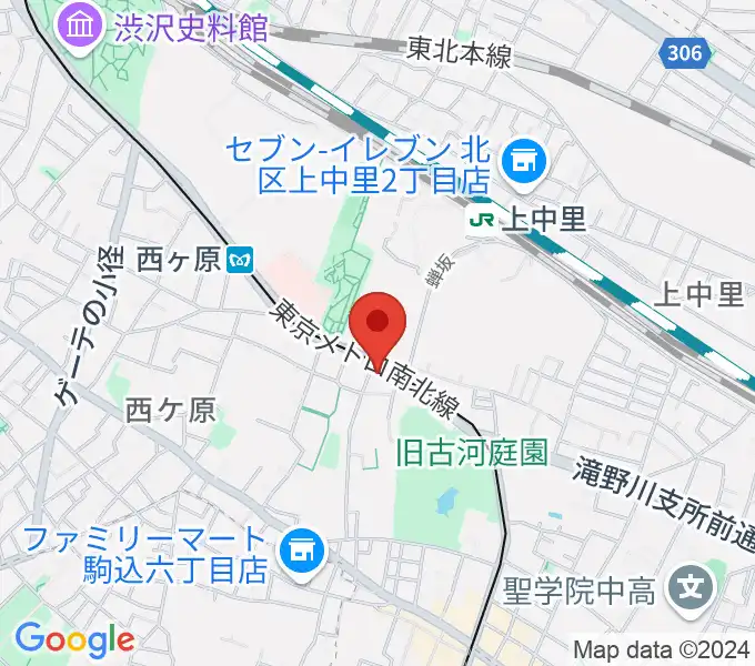 スタジオスカウトの地図