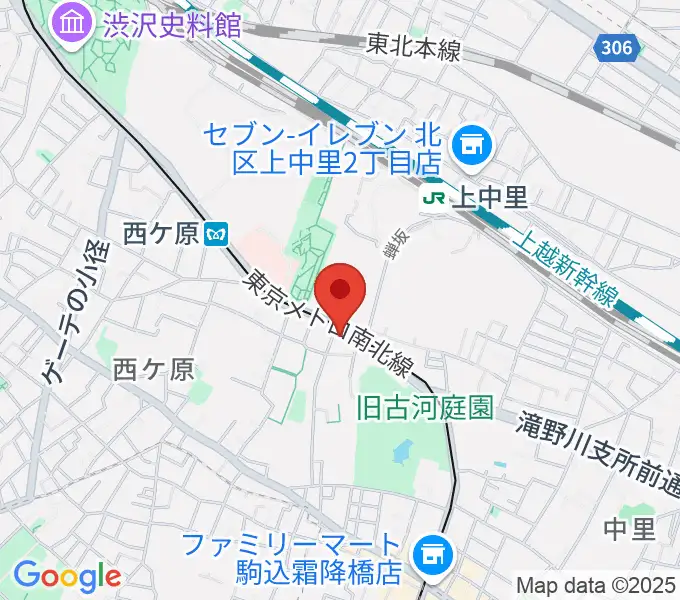 スタジオスカウトの地図
