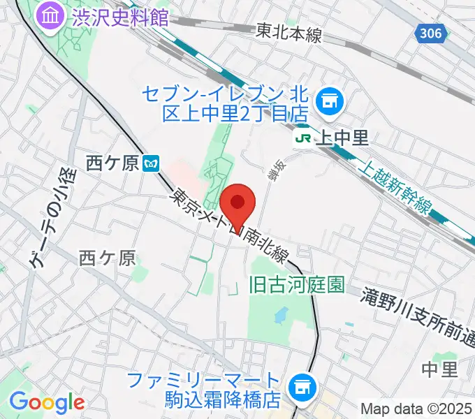 スタジオスカウトの地図