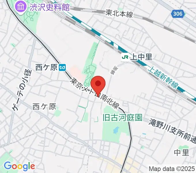 スタジオスカウトの地図