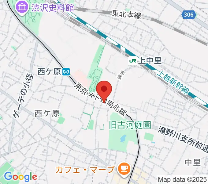スタジオスカウトの地図