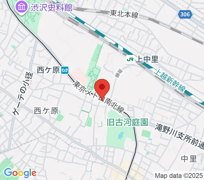 スタジオスカウトの地図