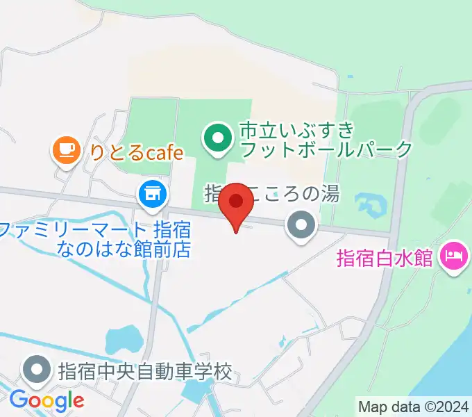 指宿市民会館の地図