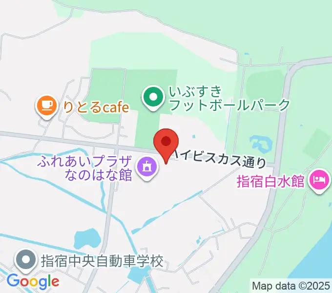 指宿市民会館の地図