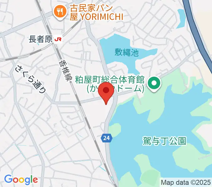 サンレイクかすやの地図