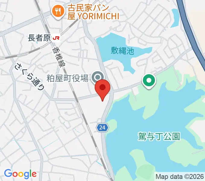 サンレイクかすやの地図