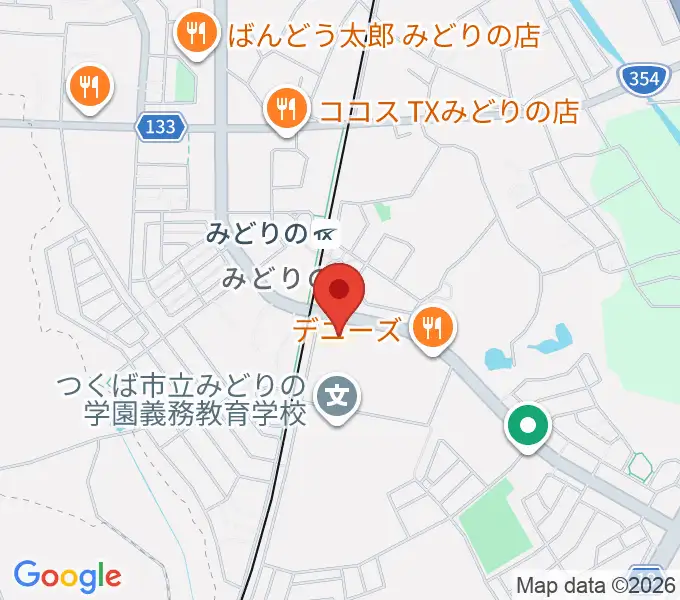 アーデン音楽館 みどりの教室の地図