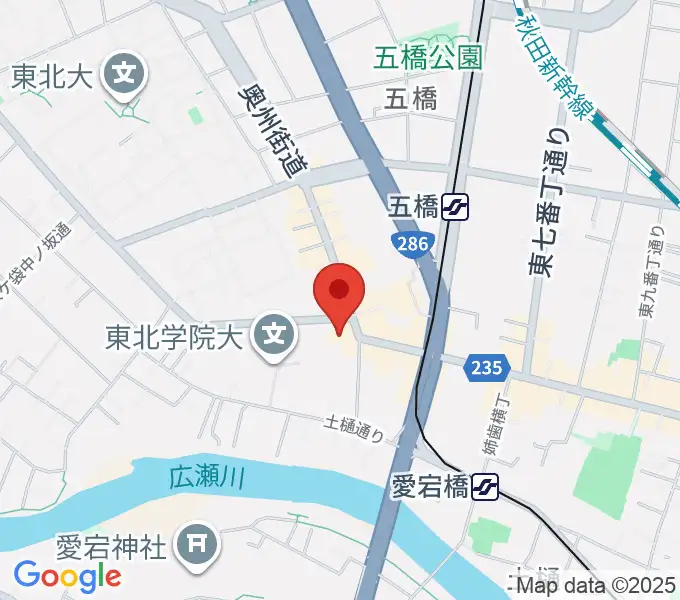 Frederick Studioの地図