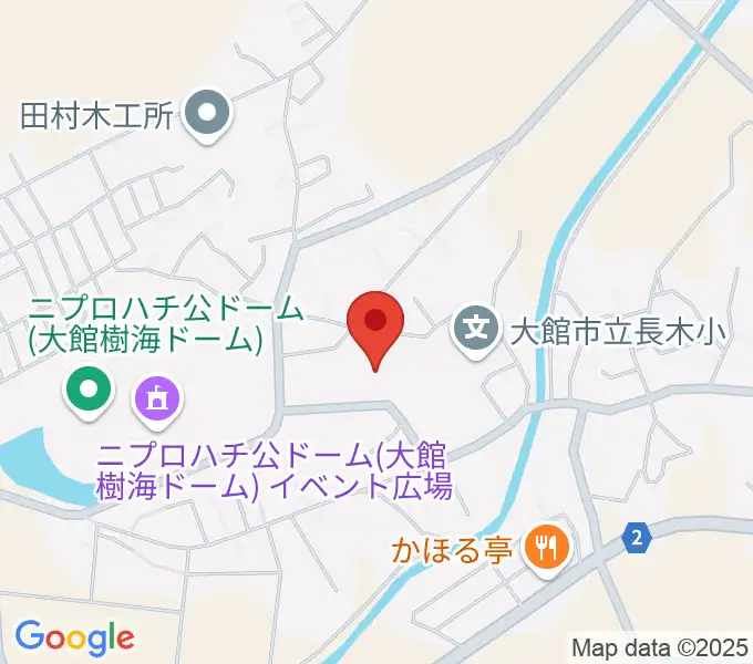 タクミアリーナの地図
