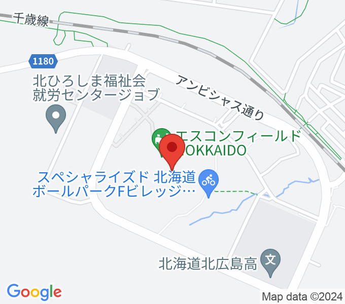 エスコンフィールドHOKKAIDOの場所