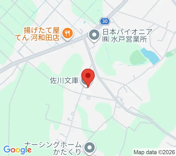 佐川文庫の地図