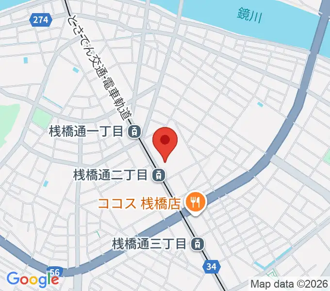 高知県立県民体育館の地図