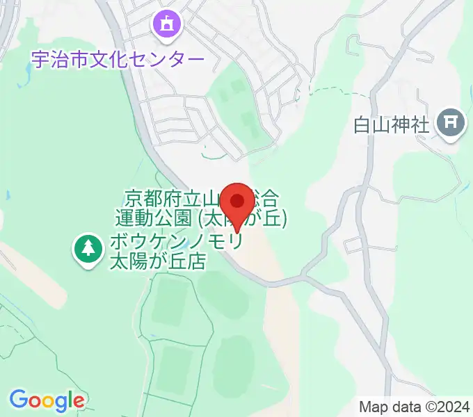 木下アカデミー京都アイスアリーナの地図