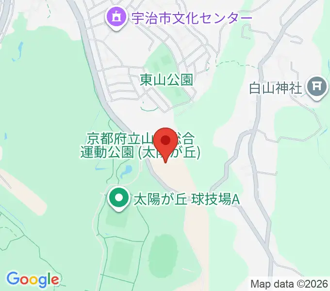 木下アカデミー京都アイスアリーナの地図