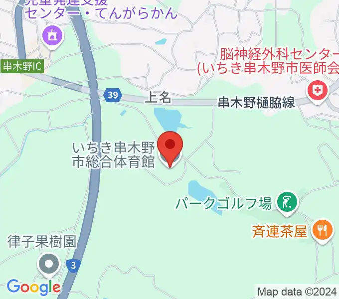 Fアリーナいちき串木野の地図