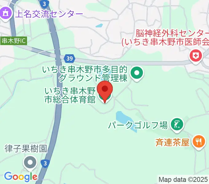 Fアリーナいちき串木野の地図