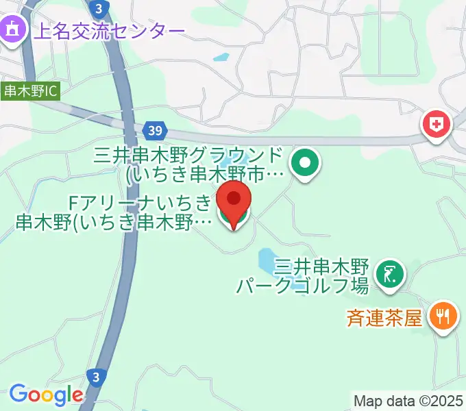 Fアリーナいちき串木野の地図