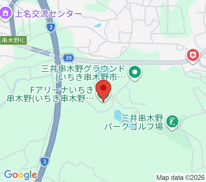 Fアリーナいちき串木野の地図