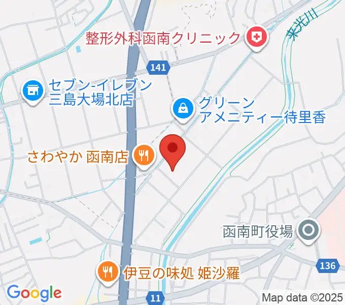 函南町文化センターの地図