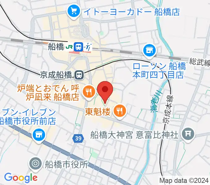 コクリコットフォルテの地図