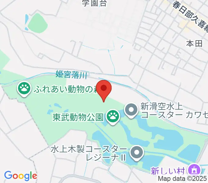 東武動物公園HOLA!の地図
