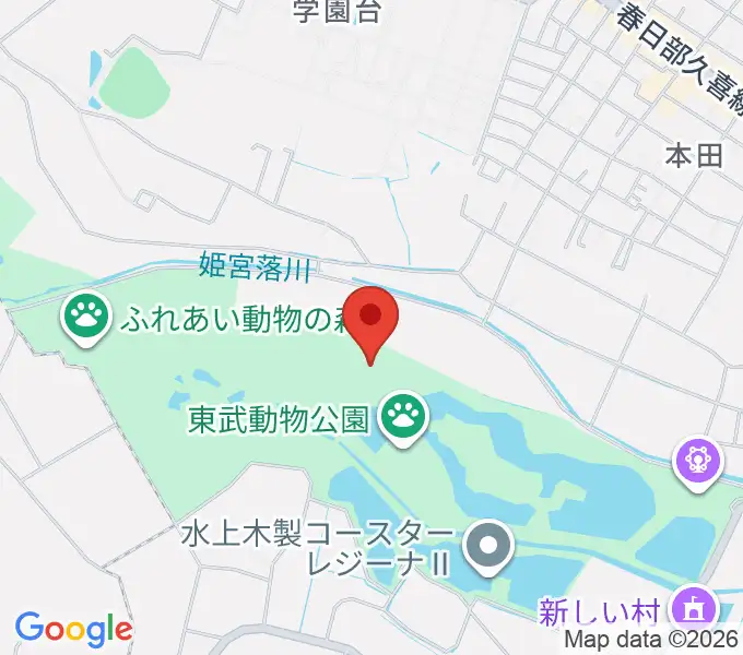 東武動物公園HOLA!の地図