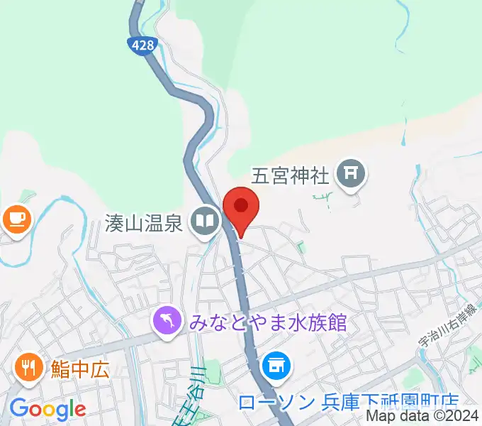 三原Jazz家庭教室の地図