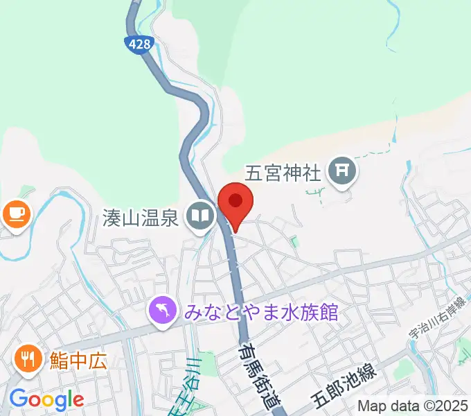 三原Jazz家庭教室の地図