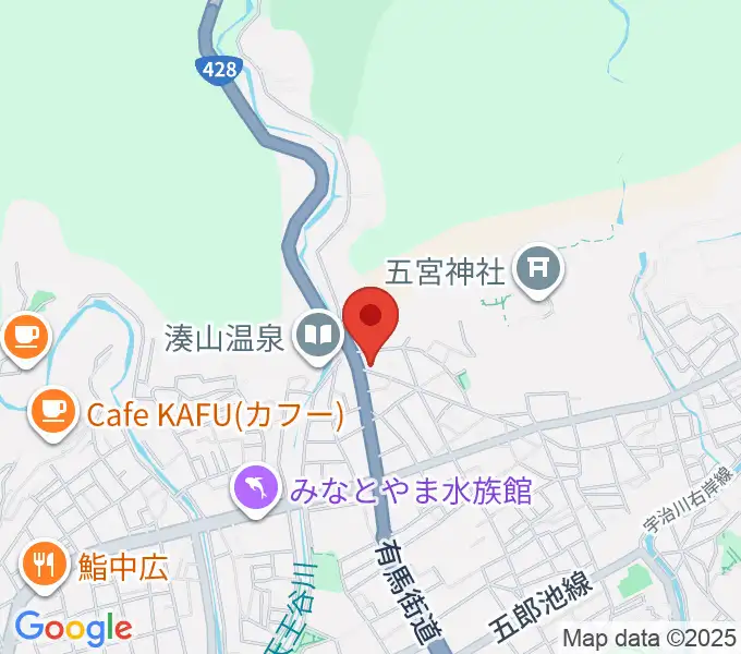 三原Jazz家庭教室の地図
