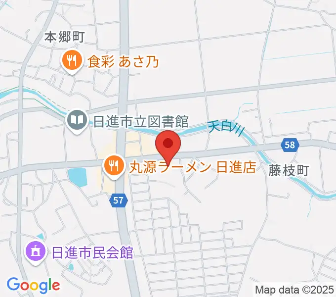 J'z Studio本館の地図