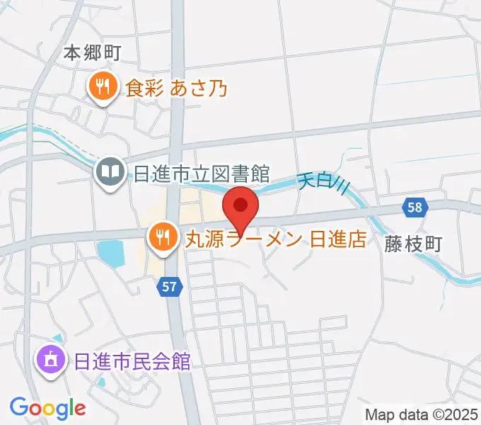 J'z Studio本館の地図
