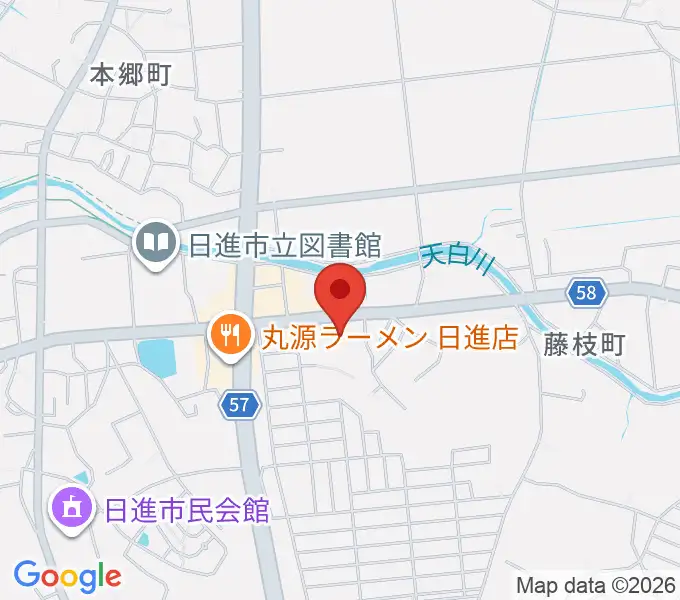 J'z Studio本館の地図