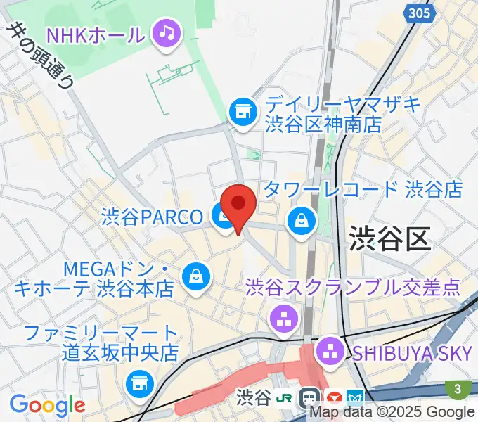 ホワイトシネクイントの地図
