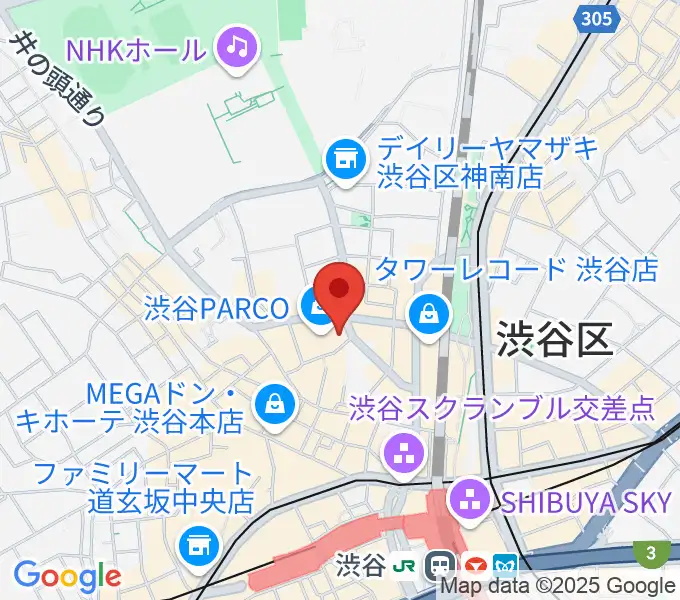 ホワイトシネクイントの地図