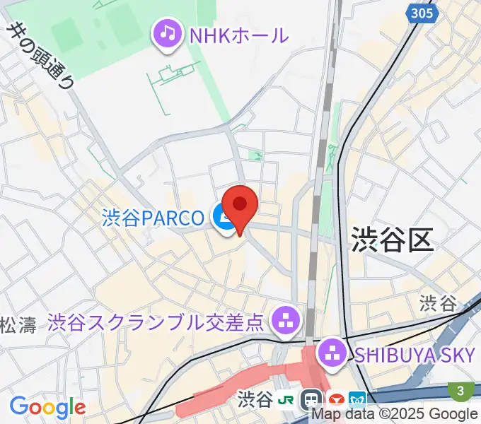 ホワイトシネクイントの地図