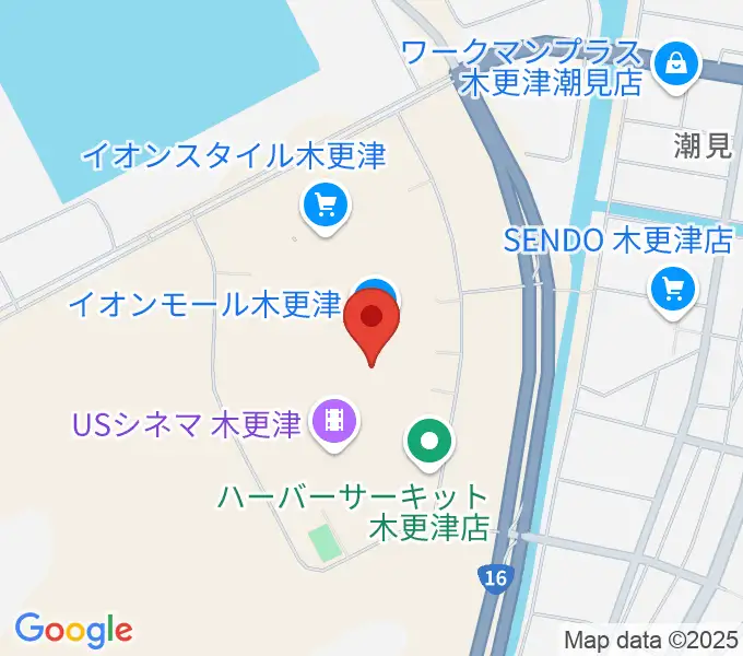 コンドー楽器ミュージックサロンの地図