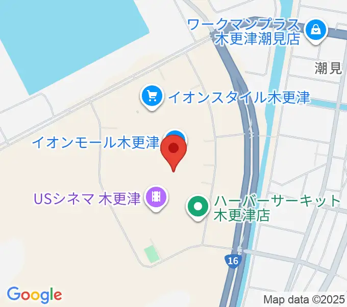 コンドー楽器ミュージックサロンの地図