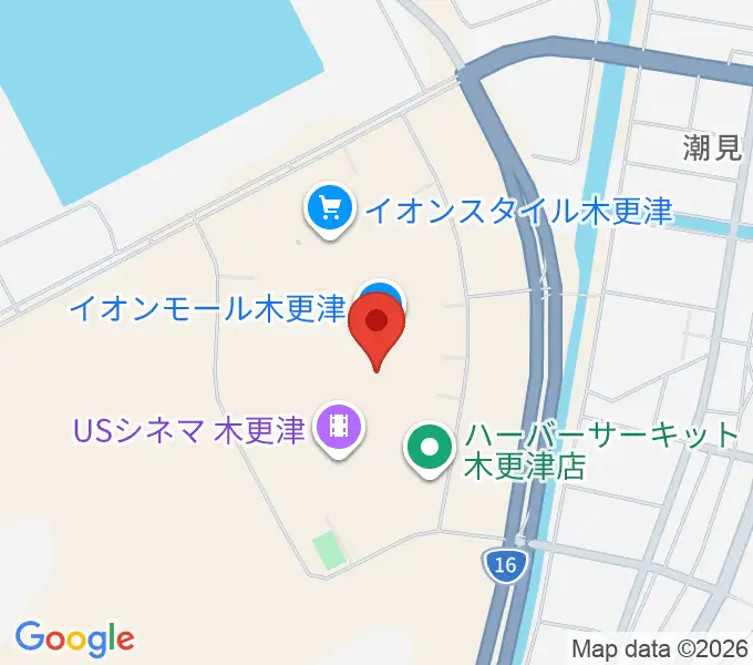 コンドー楽器ミュージックサロンの地図