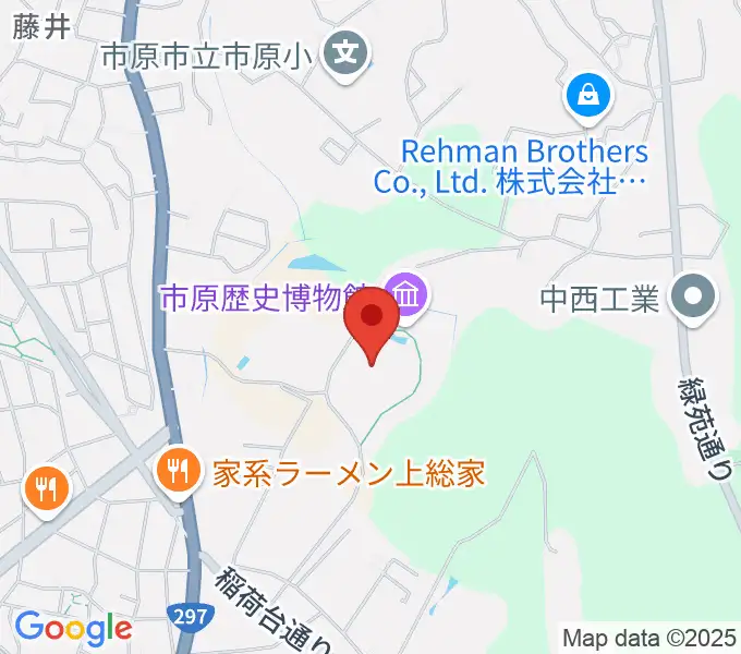 ゼットエー武道場の地図